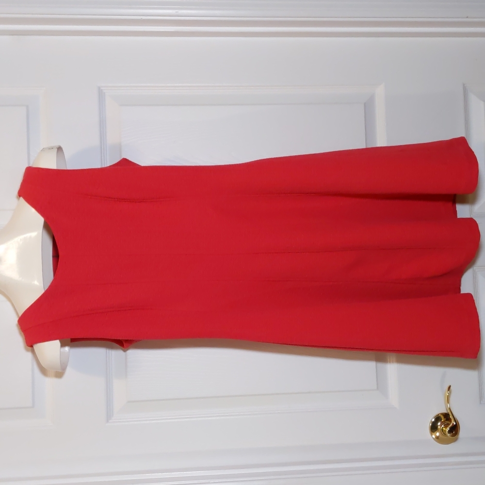 Pink Just... Taylor Fit and Flare Dress, Size 10